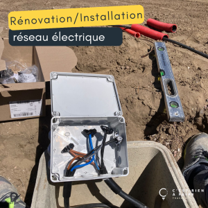 Installation Renovation electrique   C'est rien à faire Servian 00020